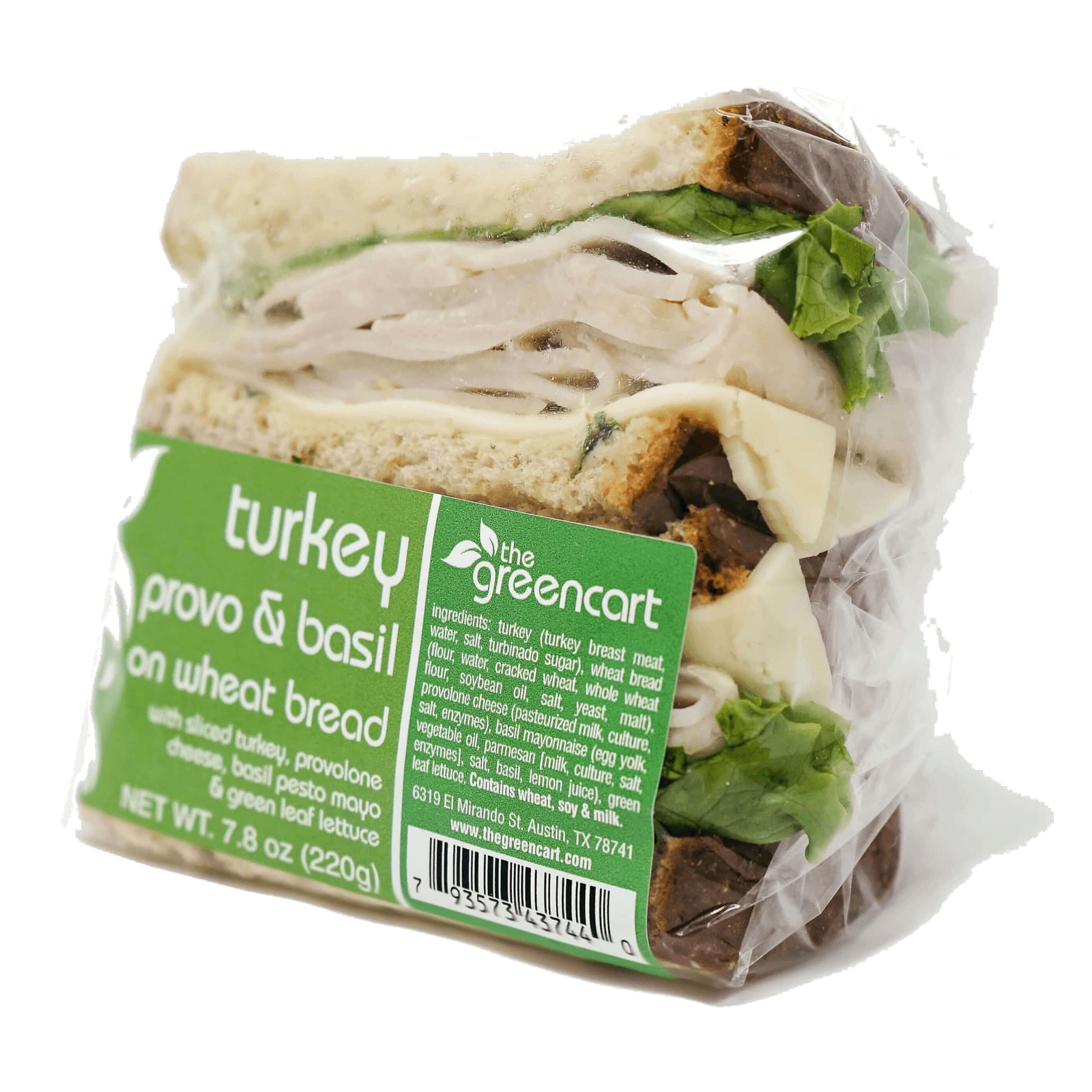 Turkey Provo Basil Sandwich