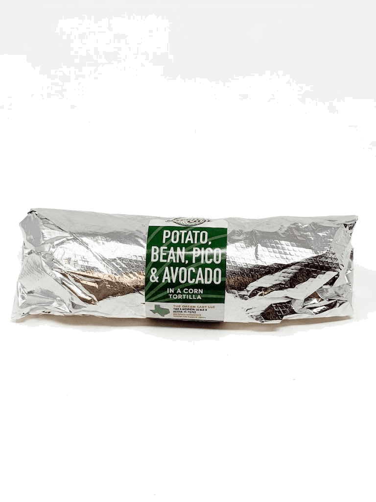 Potato, Bean, Pico & Avocado Taco (Corn)